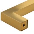 vidaXL Rukoväte na skrinku 5 ks zlaté 480 mm nehrdzavejúca oceľ
