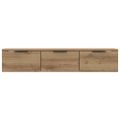 vidaXL nástenná skrinka Artisan Dub 102x30x20 cm Drevo