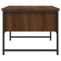 vidaXL Konferenčný stolík hnedý dub 101x49x39,5 cm kompozitné drevo