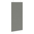 vidaXL plisovaná roleta antracitová 90x200 cm Šírka látky 89,4 cm
