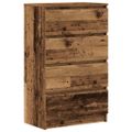 VidaXL Príborník Old Wood 60x35x98,5 cm Engineered Wood