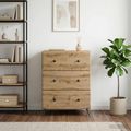 vidaXL Zásuvkový kabinet 66 x 34,5 x 90 cm Kompozitné drevo