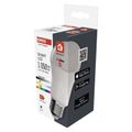 Chytrá LED žiarovka GoSmart A60 / E27 / 11 W (75 W) / 1 050 lm / RGB / stmievateľná / Zigbee