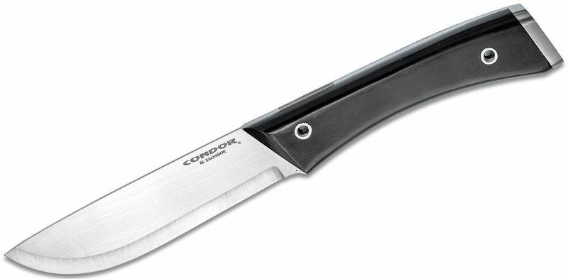 Condor CTK2822-3.86HC SURVIVAL PUUKKO nôž na prežitie 10 cm, čierna, Micarta, kožené puzdro