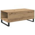 vidaXL Konferenčný stolík Remeselný dub 90 x 50 x 36,5 cm