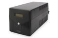 DIGITUS Professional Line-Interactive UPS, 2000VA / 1200W 12V / 9Ah x2 batérie, 4x CEE 7/7, AVR, USB, RS232, RJ11 / 45,