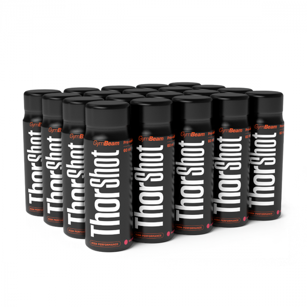 Thor Shot - GymBeam, vodný melón, 20 x 60 ml