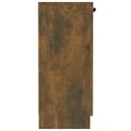 vidaXL Komoda dymový dub 60x30x70 cm spracované drevo