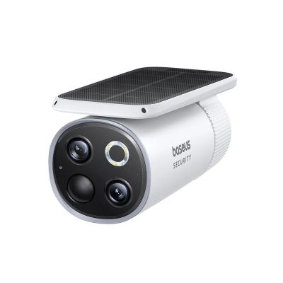 Baseus Vonkajšia kamera Security S1 Pro 3K (sada 2ks++centrálna stanica) biela