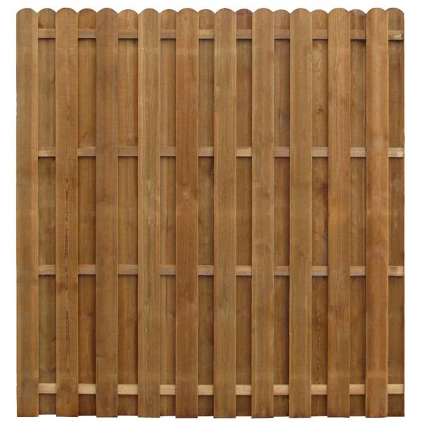 vidaXL Plotový panel, impregnovaná borovica 170x170 cm