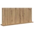 vidaXL Toaletné zrkadlo Remeselný dub 100 x 45 x 18 cm Obdĺžnikový