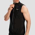 Pánska bežecká vesta Pulse X Black - GymBeam, veľkosť L