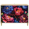 vidaXL Servírovacia skriňa KIEL Sonoma 102 x 33 x 75 cm