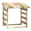 vidaXL Pergola so strechami 2 ks 100x90x100 cm impregnované borovicové drevo