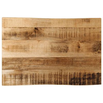 vidaXL Stolová doska živá hrana 70x40x3,8 cm masívny surový mangovník