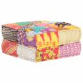 vidaXL Taburetka 60x70x36 cm, patchwork, látka