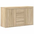 vidaXL Servírovacia skriňa Sonoma dub 120 x 36 x 69 cm