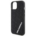 Obal Karl Lagerfeld pre iPhone 15 6,1" KLHCP15S3DMKRLK čierny HC 3D Multi Logo