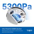 TP-Link Tapo RV20 Max Plus White, robotický vysávač s mopem, 5300Pa, MagSlim
