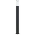 vidaXL Stĺpikové svetlá 3 ks 110 cm čierne IP44
