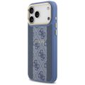 Puzdro Guess pre iPhone 17 Pro Max HC MAGSAFE PU W/ 4G PU STRIPE modrá