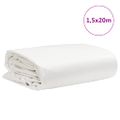 vidaXL Celta, biela 1,5x20 m 650 g/m²