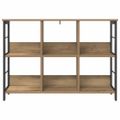 vidaXL Regál na knihy 6 úrovní 102 x 32 x 72,5 cm Kompozitné drevo