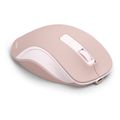 HAMA WM-500, Ergonomická bezdrôtová myš, ružová