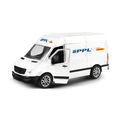 Kovové auto PPL s otváracími dverami 12 cm