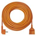 Predlžovací kábel EMOS P01130 spojka 30m / 1 zásuvka / oranžový / PVC / 230 V / 1,5 mm2