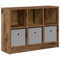vidaXL Servírovacia skriňa Staré drevo 73,5 x 22,5 x 53,5 cm