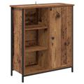 vidaXL Servírovacia skriňa Staré drevo 70 x 30 x 80 cm