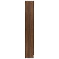 vidaXL Vitrína hnedý dub 82,5x30,5x185 cm spracované drevo