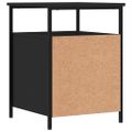 vidaXL Nočné stolíky 2 ks čierne 44x45x60 cm kompozitné drevo