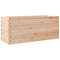vidaXL Záhradný kvetináč 110x40x45,5 cm masívna borovica