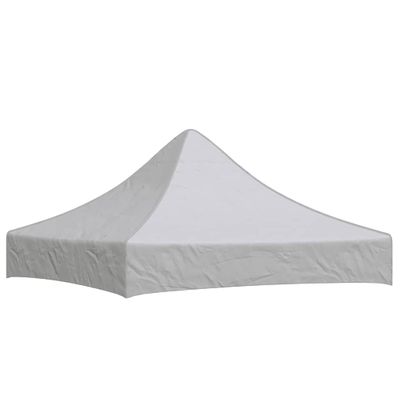 vidaXL Strecha na párty stan 2x2 m, biela 270 g/m²