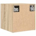 vidaXL Nástenné TV skrinky 2 ks dub sonoma 30,5x30x30 cm