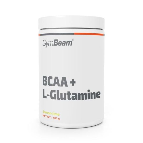 BCAA + L-glutamín – GymBeam, citrón limetka