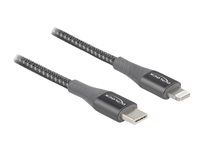 Kábel Lightning - USB-C s pínmi (male) do Lightning s pínmi (male) - 2 m - sivá