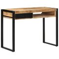 vidaXL Stôl 100x50x75 cm Masívne hrubé drevo Mango