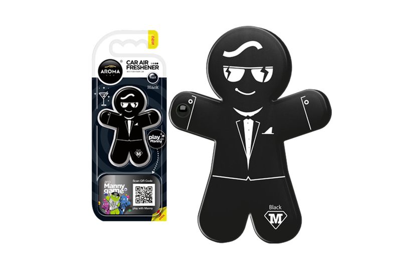 Osviežovač vzduchu AROMA CAR MANNY - Black