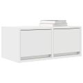 vidaXL TV skrinky 2 ks biele 60x31x25,5 cm kompozitné drevo