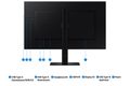 Samsung ViewFinity S6/S60D/27"/IPS/QHD/100Hz/5ms/Black/3R LED monitor, 27", IPS, 2560×1440, 16:9, 100Hz, 5ms, 350cd/m2, DisplayPort, HDMI, 3× USB, Pivot, čierny, energ. tr. E