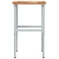 vidaXL Pracovný stôl 80x60x(73-99,5) cm masívna akácia obdĺžnik