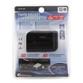 Rozdvojka Compass 07422 12/24V + 2x USB 2100mA do autozapalovača