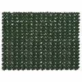 vidaXL Balkónový plôtik s listami Tmavozelená 200 x 150 cm