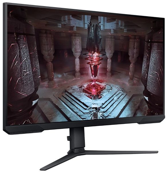 Samsung Odyssey/G51C/32"/VA/QHD/165Hz/1ms/Black/2R LED monitor, herní, 31,5", VA, 2560×1440, 16:9, 165Hz, 1ms, 300cd/m2, 3000:1, 2× HDMI, DisplayPort, VESA, PIVOT, en. tr. F, cerný