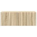 vidaXL Nástenná TV skrinka 78,5 x 31 x 30 cm Dub sonoma
