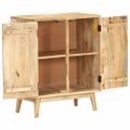 vidaXL Komoda 60x35x75 cm masívne mangovníkové drevo