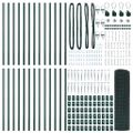 vidaXL Zváraný drôtový plot s hrotmi 50 x 0,6 m Oceľ s PVC povrchom